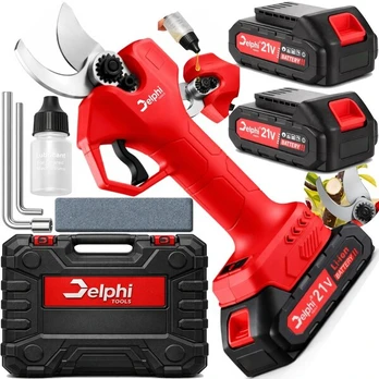 Akumuliatorinis sekatorius Delphi Tools 21V, 2 × 2Ah, 30 mm, SK-5