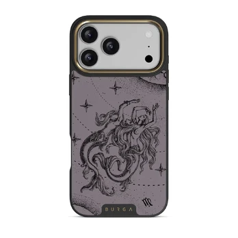 Virgo - iPhone 17 Pro Max Case, Elite Dark (MagSafe) / Gold / Purple