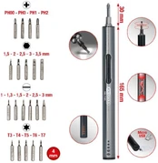 Mini akumuliatorinis atsuktuvas KS TOOLS kaina