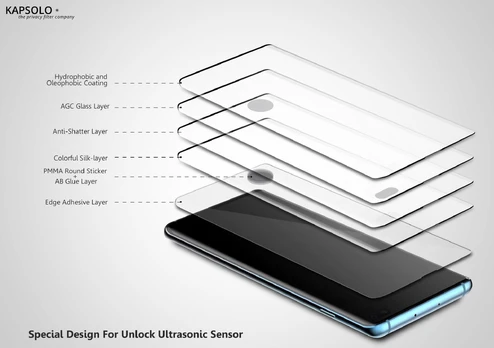 KAPSOLO KAPSOLO Tempered GLASS samsung galaxy note20 ultra
