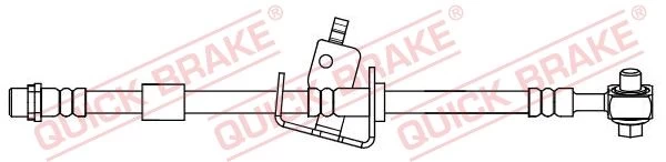 Stabdžių žarnelė QUICK BRAKE 58.855X