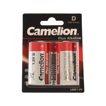 Camelion D/LR20, Plus Alkaline, 2 pc(s) | 11000220