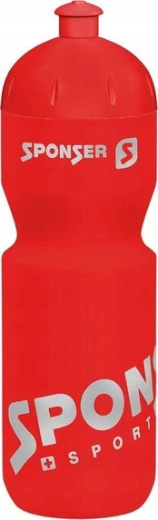 Sponser NET Bottle - raudonas, 750ml