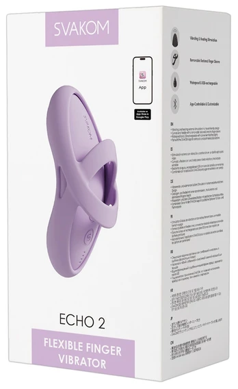 Svakom Echo 2 Pink Lilac Vibratorius