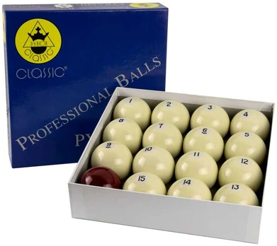 Dynamic Billiards Rusiško biliardo rutuliai Classic A-Grade 68mm