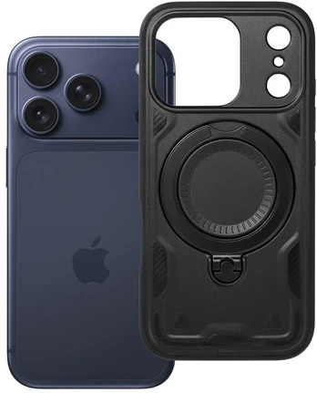 Dėklas Oem Case for iPhone 18 Pro / 17 Pro Frost Armor juodas