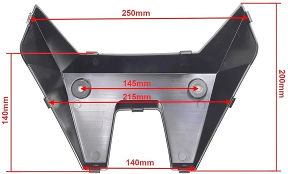 Other Priekinis bamperis plastikinis ATV 125 NAUJAS HB