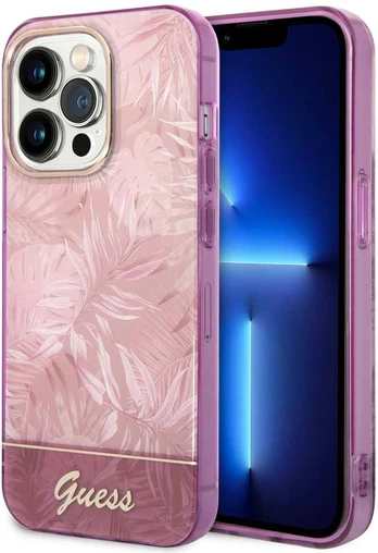 Dėklas Guess PC/TPU Jungle iPhone 14 Pro