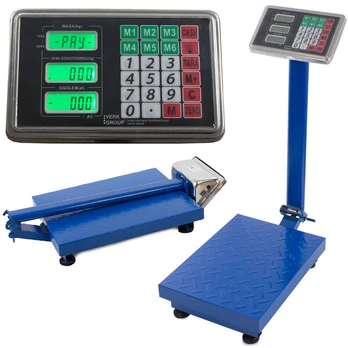Svarstyklės Elektroninės svarstyklės Perfee, 100 kg LCD