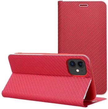 Oem LUNA Book Carbon for IPHONE 17 red