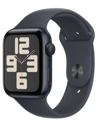 Išmanusis laikrodis Apple Watch SE GPS 44mm, balta/sidabro