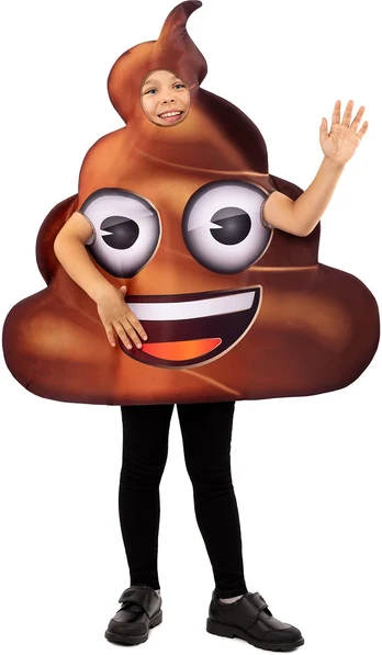 Kakučio emoji kostiumas vaikams