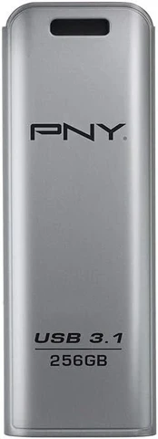 Pny Elite Steel Usb 3.1 Flash Drive - 256gb