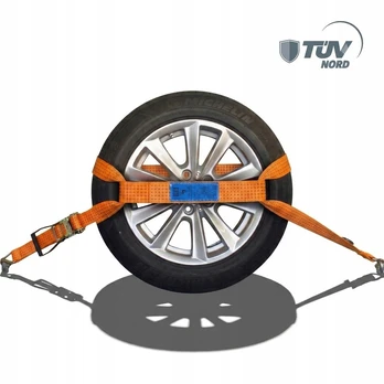 Transportavimo diržas priekabai, 4 m, 50 mm, 5 t