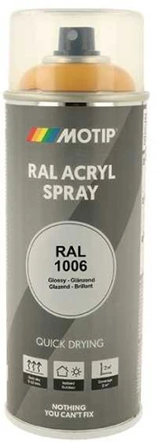 Motip Ral 1006 high gloss corn yellow
