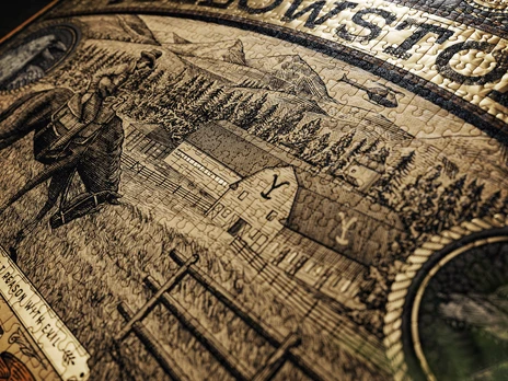 Yellowstone dėlionė 1000 detalių Theory11