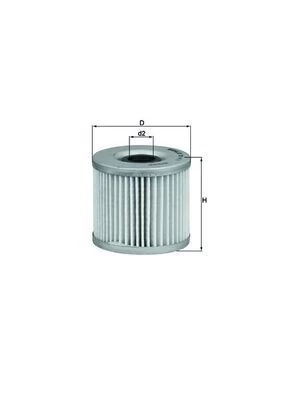KNECHT OX411 Oil filter