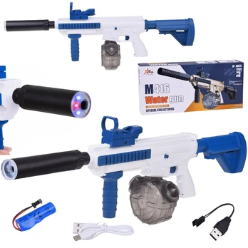 Electric Water Gun Automatic Blaster M416– Long Range ZA6162