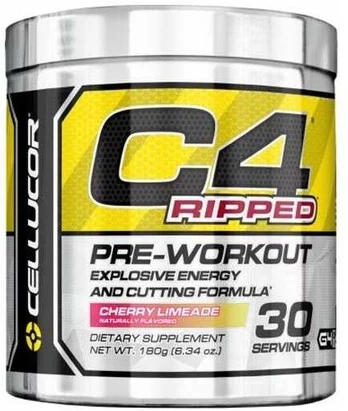 Cellucor C4 Ripped 180 g. (Raspberry Lemonade skonis)