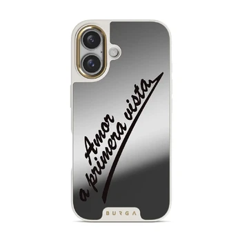 Amor - iPhone 16 Case, Elite Mirror Light (MagSafe) / Gold