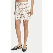 MICHAEL Michael Kors Mini sijonas MS670M4KNE Balta Regular Fit