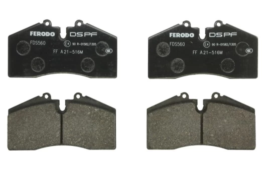 Stabdžių trinkelės tiuningas Performance FDS560 Galas