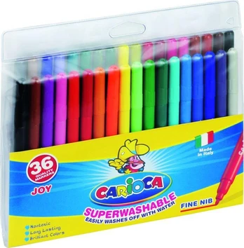 Herlitz Flomasteriai JOY, Carioca, 36 sp.