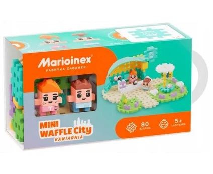 Konstruktorius Marioinex Mini Waffle Cafe 903186, plastikas