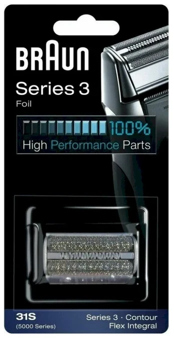 BRAUN Series 3 nomainas galvina melna 31S ()