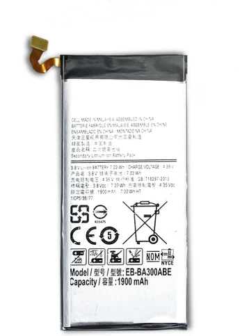 Riff analog Battery for Samsung EB-BA300ABE Li-Ion 1900 mAh