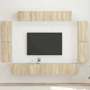 TV staliukas 4 pcs Sonoma ąžuolas