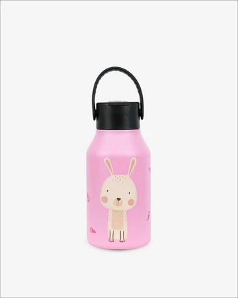 Buteliukas termiczna Runbott Mii 350 ml - królik