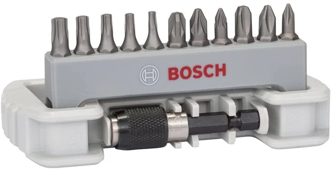 Bosch 12 dalių antgalių kompl. Extra Hart