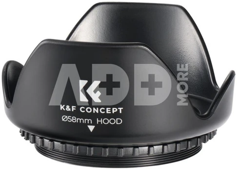 K&F Concept 58MM Camera Lens Hood