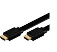 Kabelis MicroConnect HDMI - HDMI 1m juoda (HDM19191V1.4FLAT)