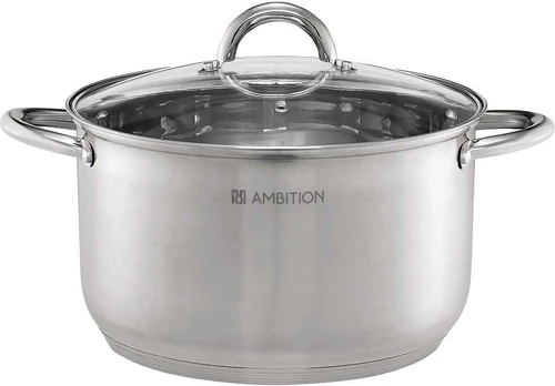 Puodas plieno su dangteliu Solar 26 cm 8,5 l AMBITION