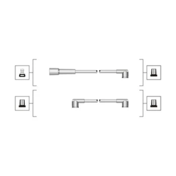 MAGNETI MARELLI 941319170060 Ignition lead set