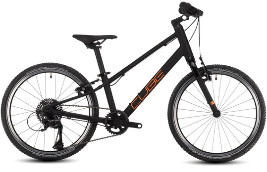 Vaikiškas dviratis, kalnų Cube Numove 200, juodas/oranžinis, 20"