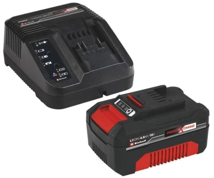 Akumuliatorius ir kroviklis EINHELL Power-X-Change, 18 V, 4,0 Ah Li-Ion