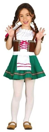 Fiesta Tyroler pige kostume