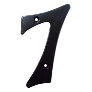Durų numeris, 10.5 cm x 6.5 cm, metalas
