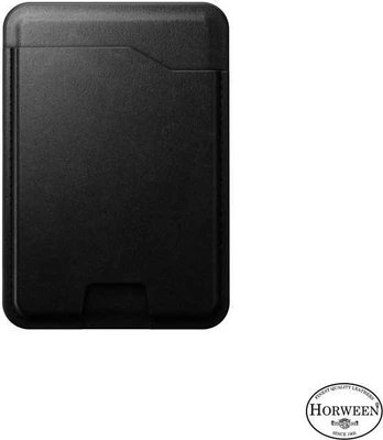 Nomad Leather Mag Wallet with Find My Tracking, juodas