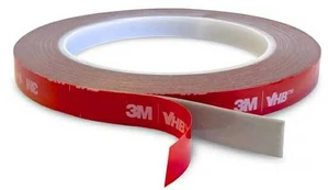 Light Solutions Aps Light Solutions 3M VHB Double-sided adhesive tape - 10mm wide - 5m roll