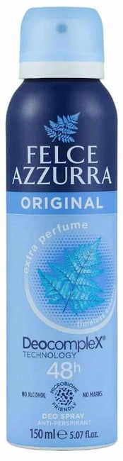 Kūno dezodorantas Felce Azzurra Original, 150 ml
