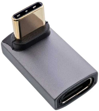 Adapteris USB Delock USB-C - USB-C Pilka (35900I)