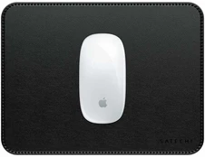SATECHI Vegan-Leather Premium Mouse Pad (Black) | ST-LMPK kaina