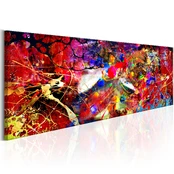 Artgeist Paveikslas - Raudona Forest 135x45 kaina
