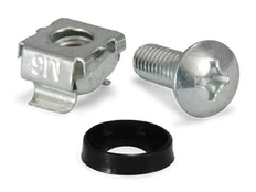 Equip M6 Käfigmuttern- & Schraubensatz / 4 Sätze pro Pack