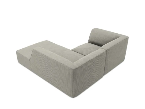 Modular Right Corner Sofa, "Siena", 3 Seats, 186x180x69 Made in Europe