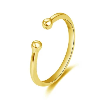 Beneto Minimalist auksinis-plated ring AGG470-G
